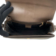 将图像加载到图库查看器中，BALENCIAGA GUCCI Collaboration The Hacker Project Shoulder Bag Beige/Brown 680121 PVC Coated Canvas Leather
