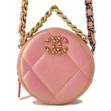 Load image into Gallery viewer, CHANEL 19 Round 2wayShoulder Pink AP0945 Lambskin
