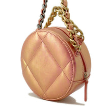 Load image into Gallery viewer, CHANEL 19 Round 2wayShoulder Pink AP0945 Lambskin
