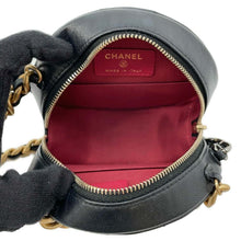 Load image into Gallery viewer, CHANEL 19 Round 2wayShoulder Black AP0945 Lambskin
