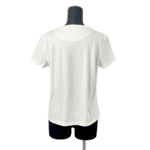 Load image into Gallery viewer, HERMES T-Shirt Cartouche [Mall] Size 38 Blanc Casse Cotton100%
