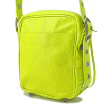 Load image into Gallery viewer, BALENCIAGA Le Cagole Men&#39;s Shoulder Cross Body Bag Yellow 719065 Lambskin
