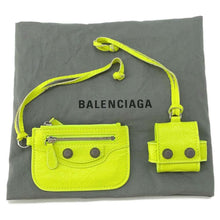 Load image into Gallery viewer, BALENCIAGA Le Cagole Men&#39;s Shoulder Cross Body Bag Yellow 719065 Lambskin
