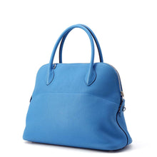 Load image into Gallery viewer, HERMES Bolide Blue Zanzibar Taurillon Clemence Size 31
