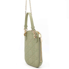 Load image into Gallery viewer, Dior Cannage 2WAY Phone Holder GreenS0872ONMJ Lambskin
