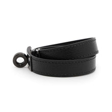 Load image into Gallery viewer, HERMES Kelly Double Tour Bracelet So Black Size T2 Black Chevre Myzore Goatskin
