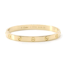 Load image into Gallery viewer, CARTIER love bracelet Size 17 B6035517 18K Yellow Gold
