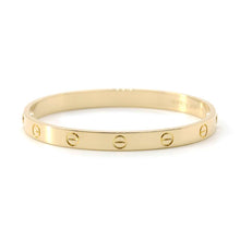 Load image into Gallery viewer, CARTIER love bracelet Size 17 B6035517 18K Yellow Gold
