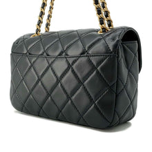 Load image into Gallery viewer, CHANEL Matelasse Flap Bag Black Shiny Lambskin
