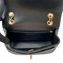 Load image into Gallery viewer, CHANEL Matelasse Flap Bag Black Shiny Lambskin
