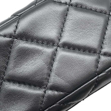 Load image into Gallery viewer, CHANEL Matelasse Flap Bag Black Shiny Lambskin
