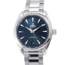 将图像加载到图库查看器中，OMEGA Seamaster Aqua Terra 150M W41mm Stainless Steel Blue Dial 220.10.41.21.03.00?1
