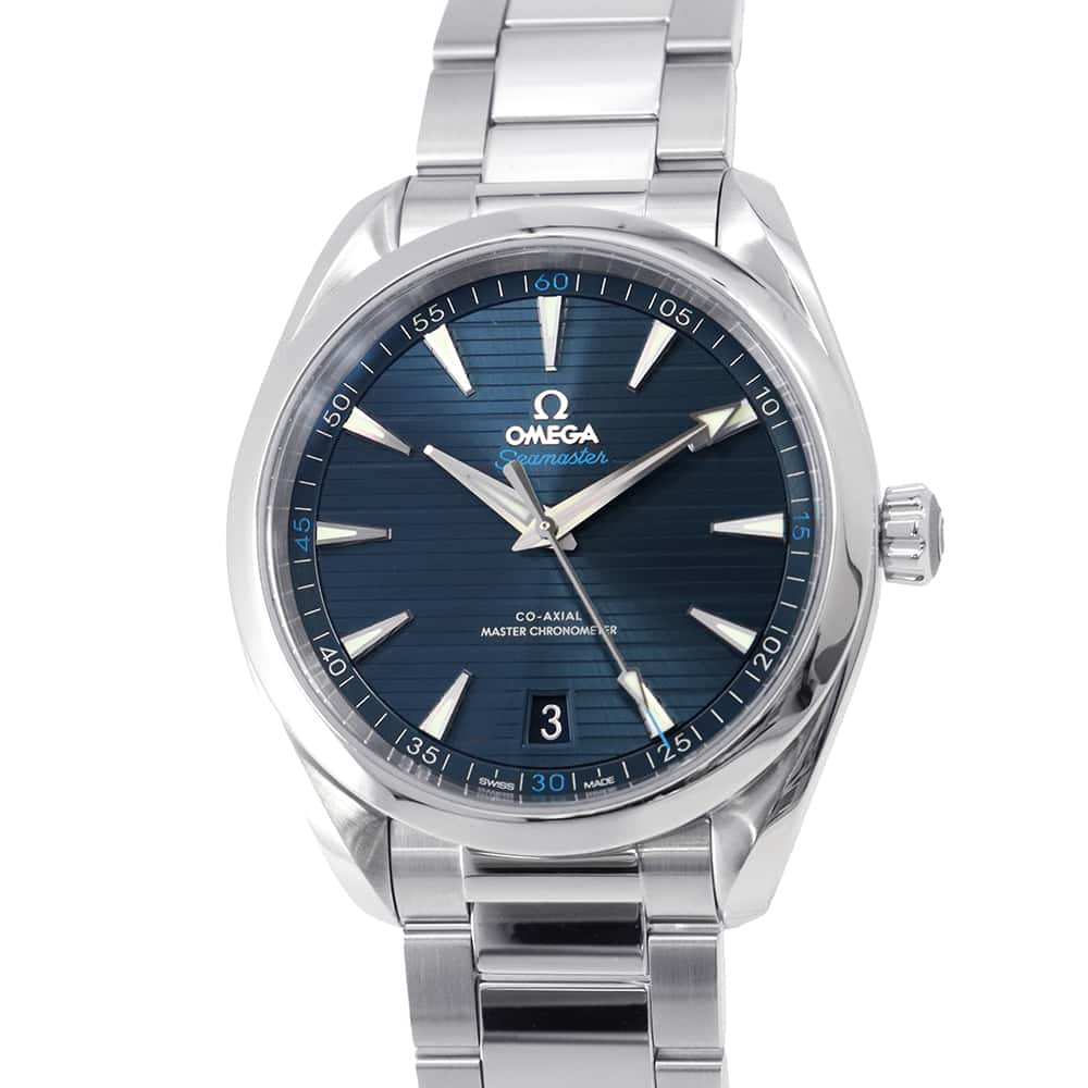 OMEGA Seamaster Aqua Terra 150M W41mm Stainless Steel Blue Dial 220.10.41.21.03.00?1