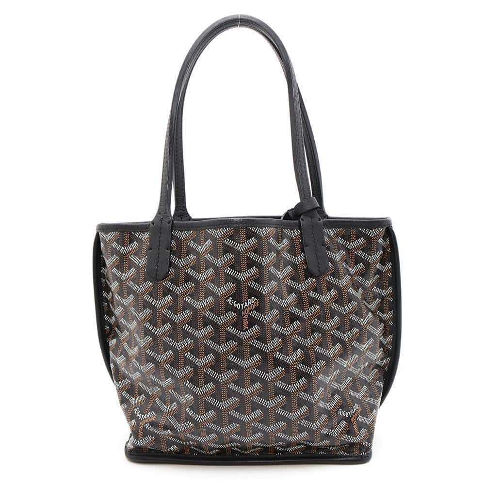 GOYARD Anju BlackANJOUSMINCG12TY12P PVC Size Mini