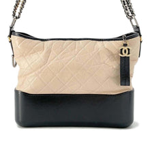 Load image into Gallery viewer, CHANEL Gabriel de CHANEL Hobo Beige/Black A93824 Calf Leather
