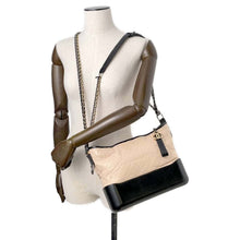 Load image into Gallery viewer, CHANEL Gabriel de CHANEL Hobo Beige/Black A93824 Calf Leather
