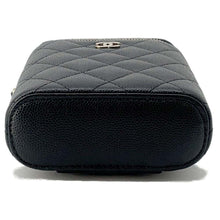 Load image into Gallery viewer, CHANEL Matelasse Small Vanity ChainShoulder Bag Black AP1466 Caviar Leather
