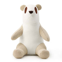 将图像加载到图库查看器中，HERMES Plush toy &quot;Panda Emil&quot; Kannel Cotton Polyester
