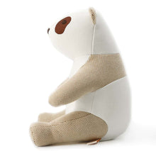 将图像加载到图库查看器中，HERMES Plush toy &quot;Panda Emil&quot; Kannel Cotton Polyester
