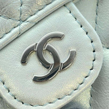 Load image into Gallery viewer, CHANEL Matelasse ChainClutch Light Blue AP2164 Lambskin
