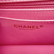 Load image into Gallery viewer, CHANEL Matelasse Lambskin 2WAY Shoulder Bag Top Handle Pink AS4233 Lambskin
