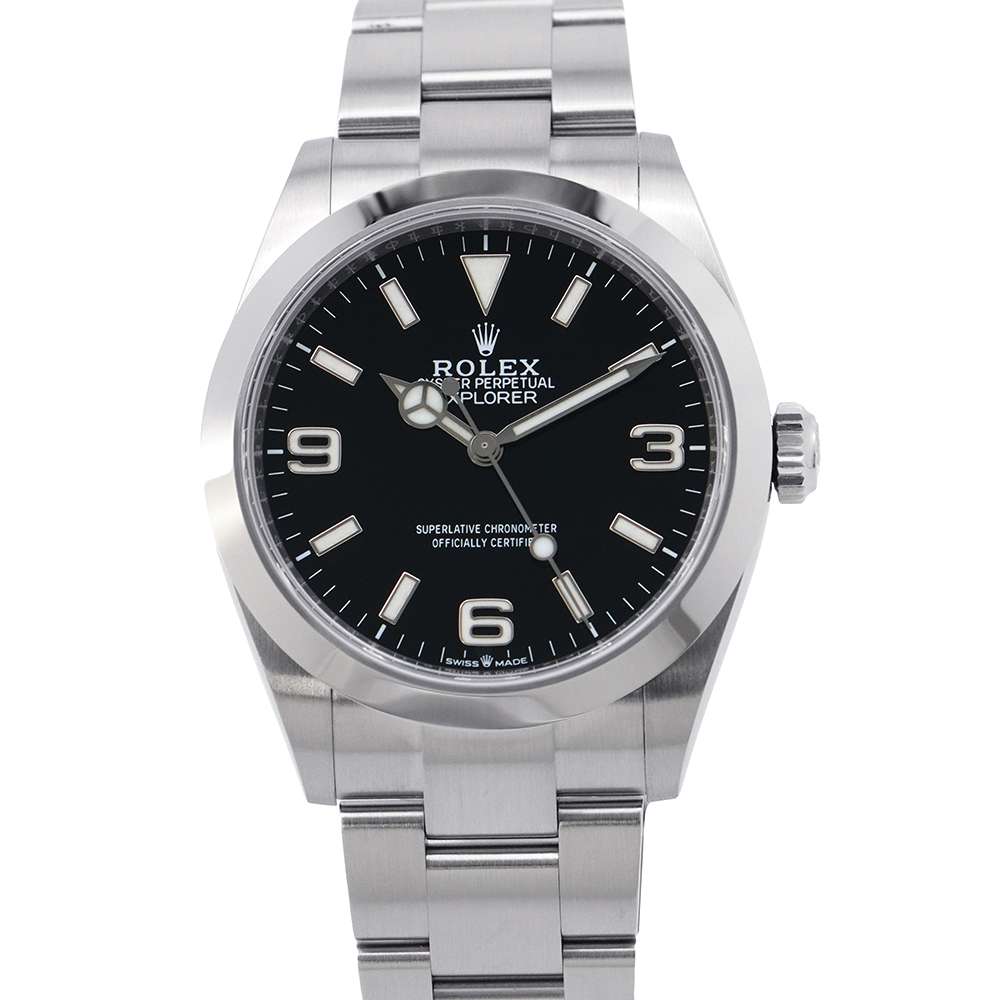 ROLEX Explorer 40 W40mm Stainless Steel Black Dial 224270