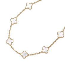 Load image into Gallery viewer, Van Cleef &amp; Arpels Vintage Alhambra Necklace 10 MotifsVCARA42800 18K Yellow Gold
