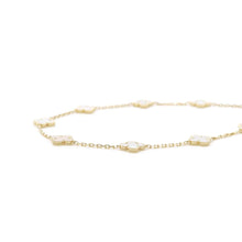 将图像加载到图库查看器中，Van Cleef &amp; Arpels Vintage Alhambra Necklace 10 MotifsVCARA42800 18K Yellow Gold
