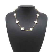 Load image into Gallery viewer, Van Cleef &amp; Arpels Vintage Alhambra Necklace 10 MotifsVCARA42800 18K Yellow Gold
