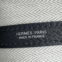 将图像加载到图库查看器中，HERMES Garden Party Black Negonda Leather Size PM
