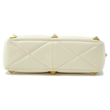 将图像加载到图库查看器中，Valentino Garavani Roman Studded 2way Chain Shoulder Bag Ivory WW2B0I60BSF Leather
