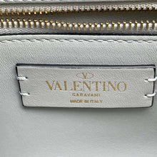 将图像加载到图库查看器中，Valentino Garavani Roman Studded 2way Chain Shoulder Bag Ivory WW2B0I60BSF Leather
