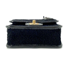 Load image into Gallery viewer, CHANEL Handle ChainShoulder Bag Black AS3652 Jersy Patent Leather
