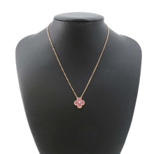 Load image into Gallery viewer, Van Cleef &amp; Arpels Vintage Alhambra 1PD Necklace 2021 Holiday CollectionVCARP7TD00 18K Pink Gold
