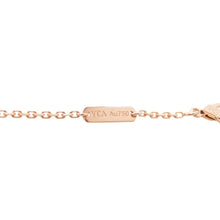 Load image into Gallery viewer, Van Cleef &amp; Arpels Vintage Alhambra 1PD Necklace 2021 Holiday CollectionVCARP7TD00 18K Pink Gold
