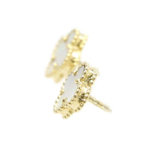 Load image into Gallery viewer, Van Cleef &amp; Arpels Sweet Alhambra EarringsVCARA44800 18K Yellow Gold
