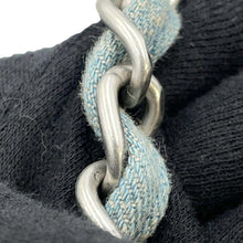 Load image into Gallery viewer, CHANEL Deauville Chain Tote Light Blue A66941 Denim Size Large
