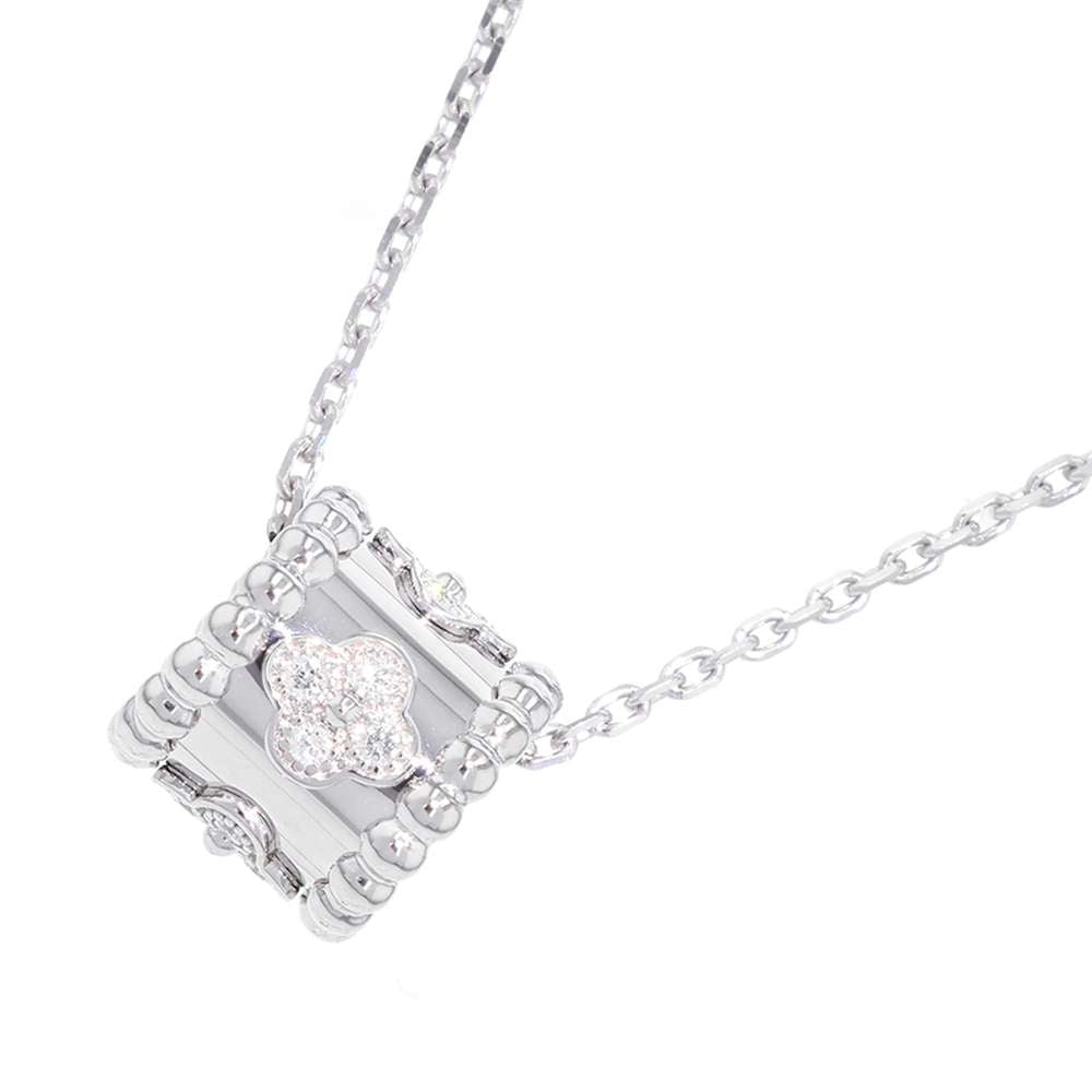 Van Cleef & Arpels Perlée Clover PendantVCARO2EF00 18K White Gold