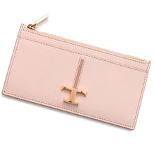 Load image into Gallery viewer, TOD’S T Timeless Card Holder Pink XAWTSKE2300TLS9O30 Leather
