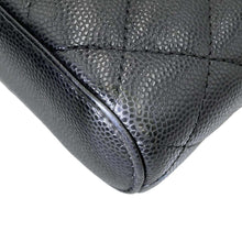 Load image into Gallery viewer, CHANEL Mini Vanity Matelasse Chain Shoulder Bag Black AP1466 Caviar Leather
