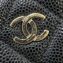 Load image into Gallery viewer, CHANEL Mini Vanity Matelasse Chain Shoulder Bag Black AP1466 Caviar Leather
