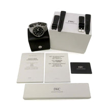 将图像加载到图库查看器中，IWC Aquatimer Chronograph W44mm Stainless Steel Black Dial IW376804
