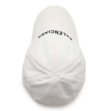 将图像加载到图库查看器中，BALENCIAGA Logo cap Size L White 529192 Cotton100%
