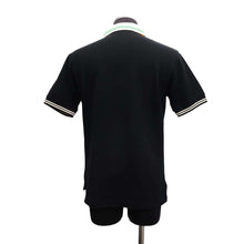 将图像加载到图库查看器中，GUCCI Interlocking G Cotton Piqué Polo Shirt Size XS Black658067 Cotton93% Polyurethane7%
