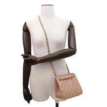 Load image into Gallery viewer, CHANEL Matelasse Chain Bucket Shoulder Bag Beige AS3176 Lambskin
