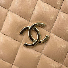 Load image into Gallery viewer, CHANEL Matelasse Chain Bucket Shoulder Bag Beige AS3176 Lambskin
