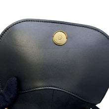 Load image into Gallery viewer, FENDI C&#39;mon Shoulder Bag Black 8BS082 Leather Size Small
