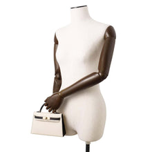 Load image into Gallery viewer, HERMES Mini Kelly Do SPO Black/Craie Epsom
