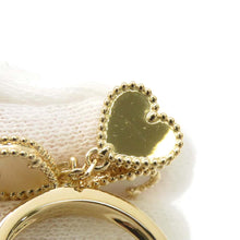 将图像加载到图库查看器中，Van Cleef &amp; Arpels Sweet Alhambra Heart F Yearage Ring Size 48/#8VCARN5P348/VCARN5P300 18K Yellow Gold
