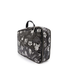 Load image into Gallery viewer, CHANEL Airline TravelBag Black/White Nylon
